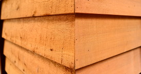 Cedar bevel siding