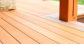 Cedar decking